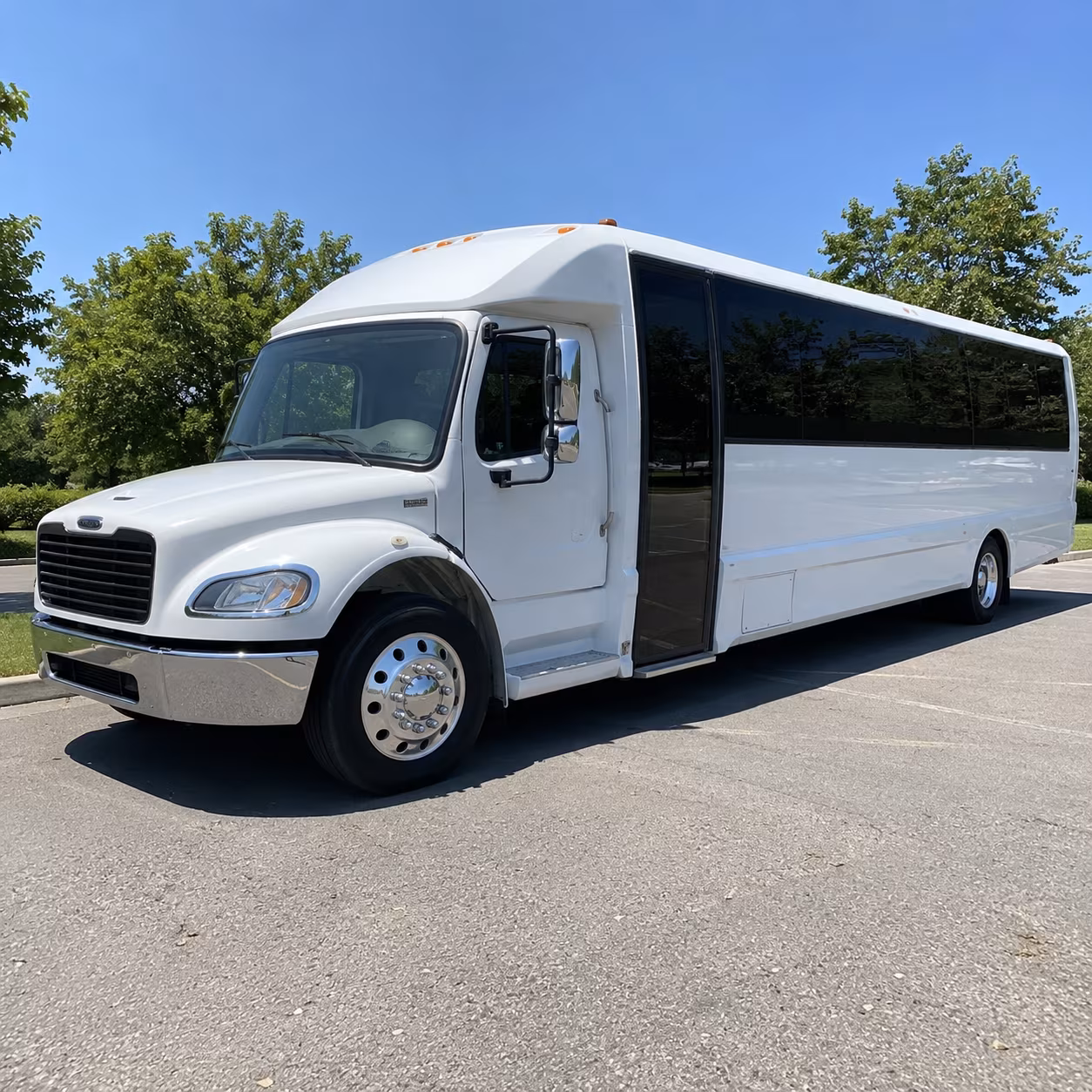 a party bus keeps the celebration going between every stop