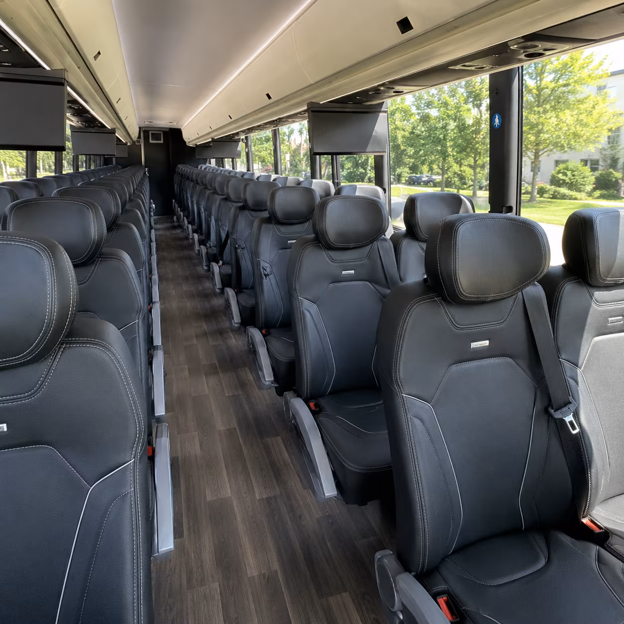 euless bus rental service area