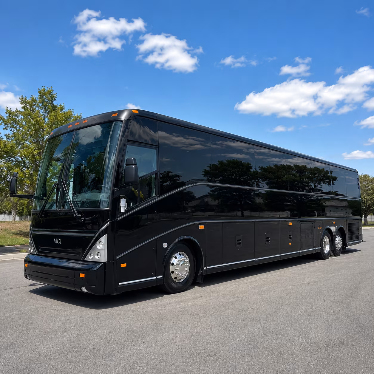 hurst charter bus rental fleet