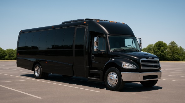 Exterior of Charter Bus Company Euless's 18 Passenger Minibus in Euless