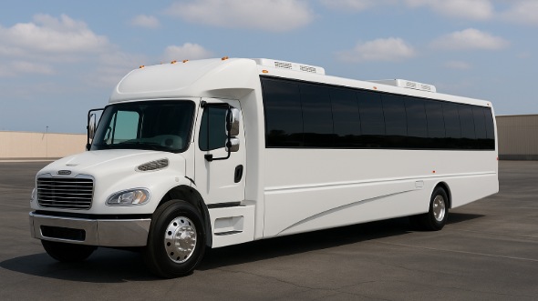 Exterior of Charter Bus Company Euless's 25 Passenger Mini bus in Euless