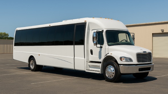 Exterior of Charter Bus Company Euless's 35 Passenger Minibus in Euless