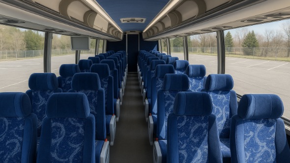 euless 54 passenger charter bus rental