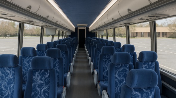 euless 55 passenger charter bus rental