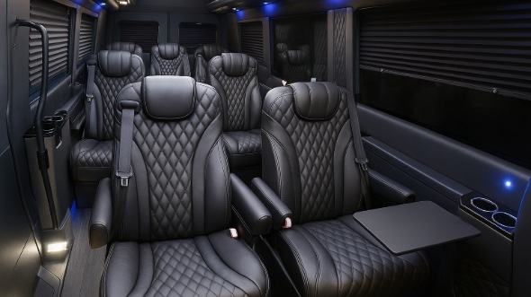 euless sprinter van with driver interior